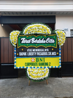 Papan Bunga Duka di Bonjeruk
