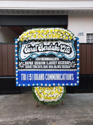 Papan Bunga Duka di Bonjeruk